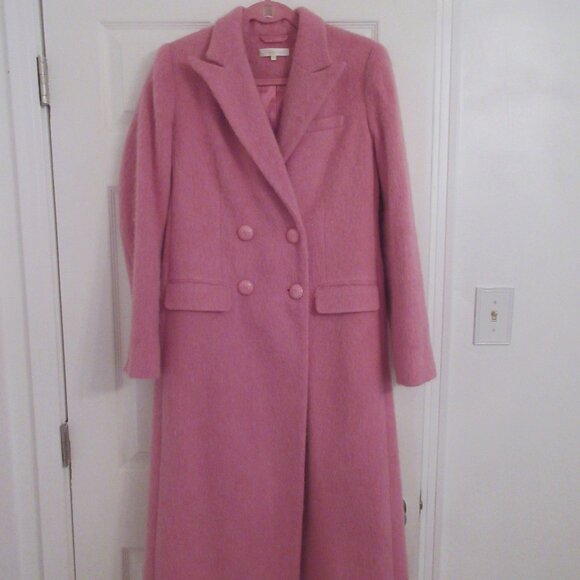 NWT Love Shack Fancy Floret Coat Pink - Picture 11 of 14